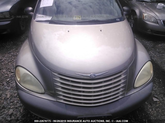 3C4FY48B12T272529 - 2002 CHRYSLER PT CRUISER CLASSIC TAN photo 6