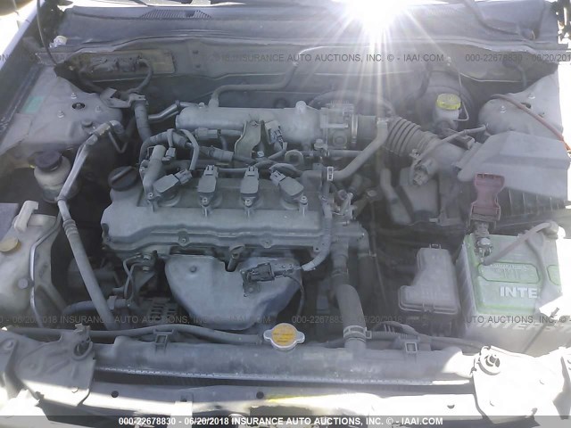 3N1CB51D84L858432 - 2004 NISSAN SENTRA 1.8/1.8S BLUE photo 10