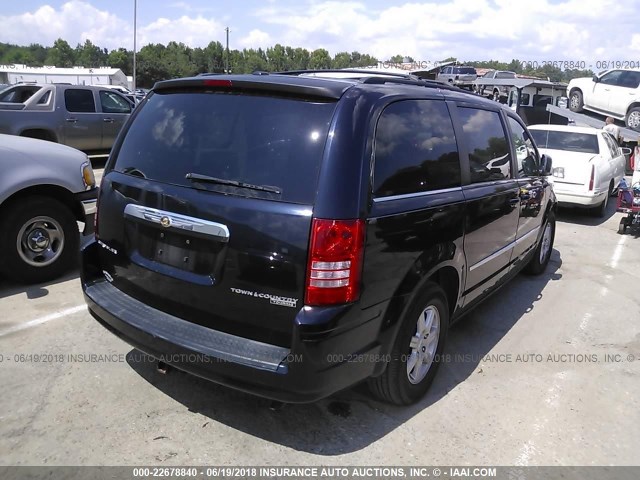 2A4RR5D15AR501819 - 2010 CHRYSLER TOWN & COUNTRY TOURING BLACK photo 4