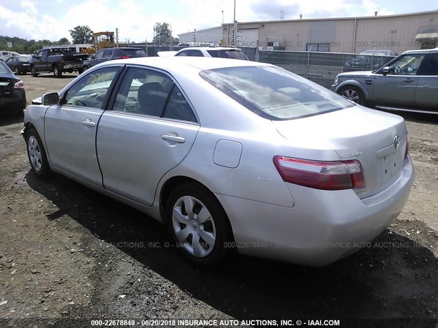 4T4BE46K39R071484 - 2009 TOYOTA CAMRY SE/LE/XLE 银色 照片 3