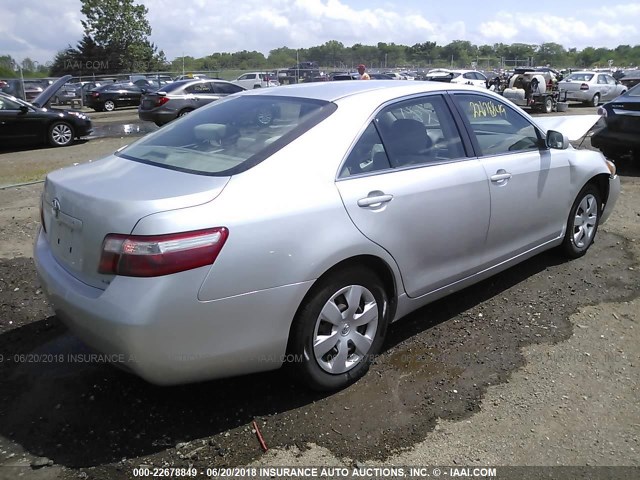 4T4BE46K39R071484 - 2009 TOYOTA CAMRY SE/LE/XLE 银色 照片 4