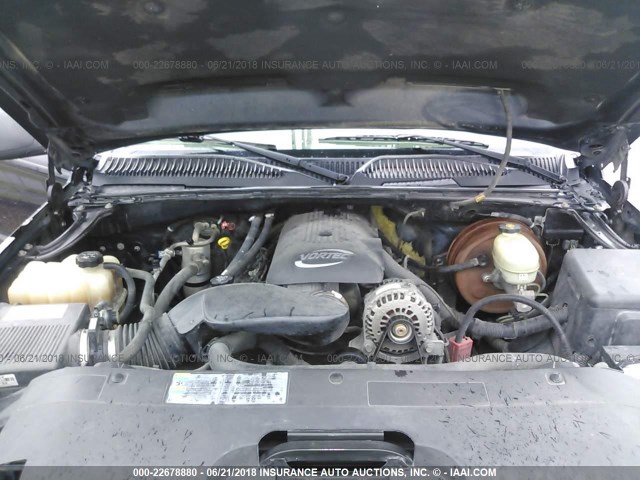 1GCEC19Z07Z106183 - 2007 CHEVROLET SILVERADO C1500 CLASSIC Dark Blue photo 10