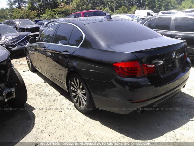 WBAFU7C50BC781308 - 2011 BMW 535 XI BLACK photo 3