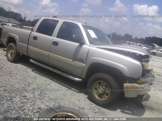 1GCHK23254F199300 - 2004 CHEVROLET SILVERADO K2500 HEAVY DUTY SILVER photo 1