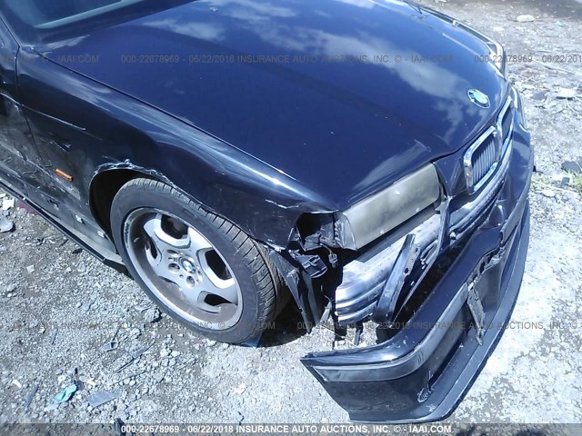 WBSCD0324WEE14095 - 1998 BMW M3 AUTOMATIC BLACK photo 6