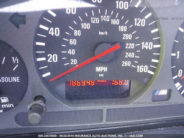 WBSCD0324WEE14095 - 1998 BMW M3 AUTOMATIC BLACK photo 7