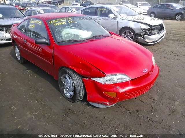 1G1JC1249X7314094 - 1999 CHEVROLET CAVALIER RS RED photo 1