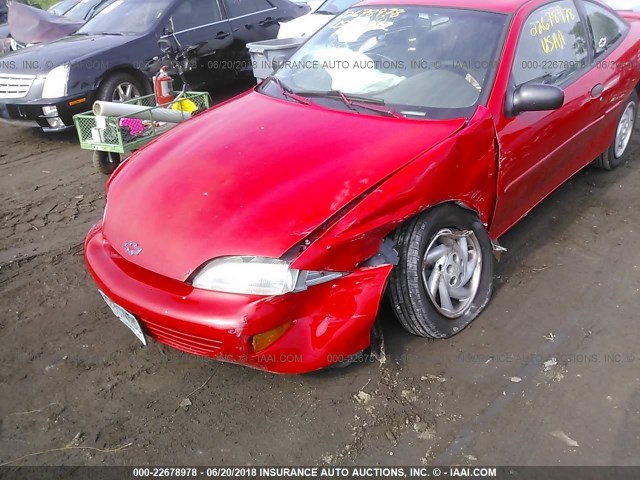 1G1JC1249X7314094 - 1999 CHEVROLET CAVALIER RS RED photo 6