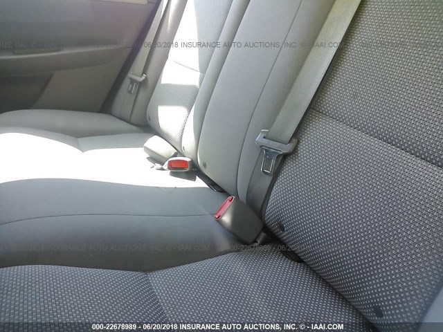 1G1ZG57B48F247658 - 2008 CHEVROLET MALIBU LS 银色 照片 8