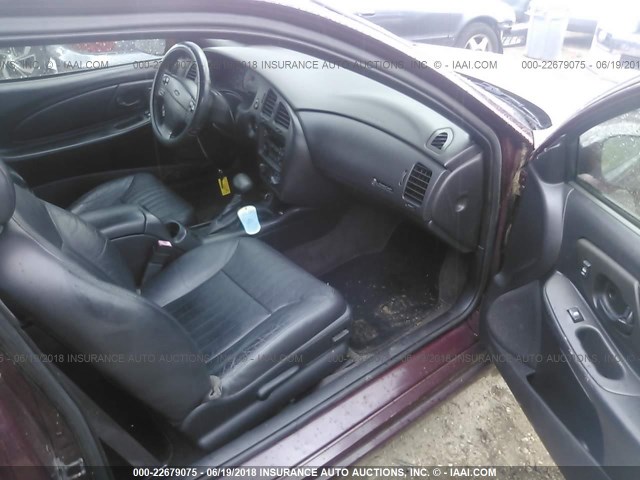 2G1WX12K839184665 - 2003 CHEVROLET MONTE CARLO SS მუქწითელი ფოტო 5