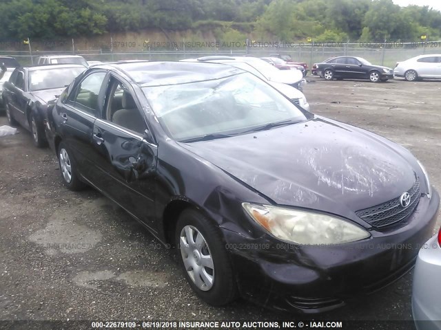 4T1BE32K22U500288 - 2002 TOYOTA CAMRY LE/XLE/SE იასამნისფერი ფოტო 6