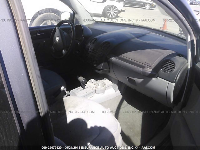 3VWBK21C53M433772 - 2003 VOLKSWAGEN NEW BEETLE GL 灰色 照片 5