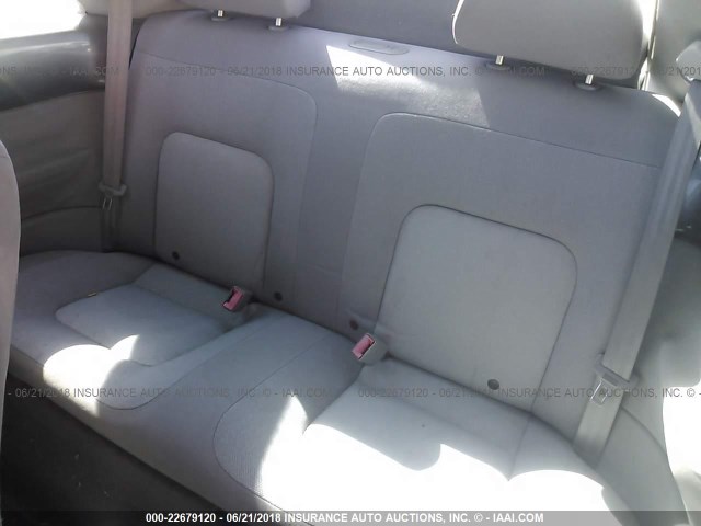 3VWBK21C53M433772 - 2003 VOLKSWAGEN NEW BEETLE GL 灰色 照片 8
