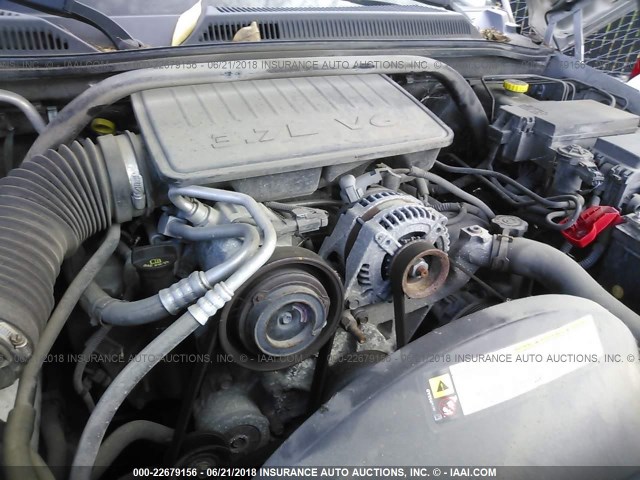1J4RH4GK3AC162066 - 2010 JEEP COMMANDER SPORT Արծաթագույն լուսանկար 10