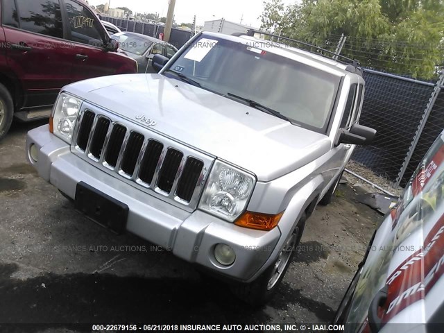 1J4RH4GK3AC162066 - 2010 JEEP COMMANDER SPORT Արծաթագույն լուսանկար 2