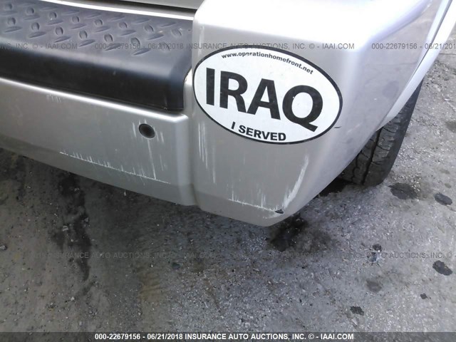 1J4RH4GK3AC162066 - 2010 JEEP COMMANDER SPORT Արծաթագույն լուսանկար 6