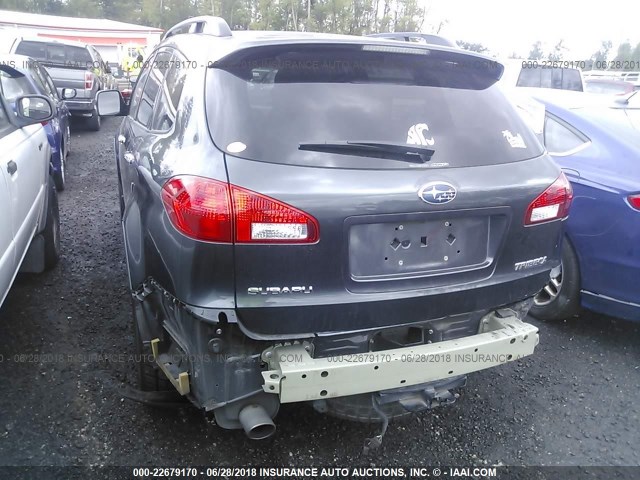 4S4WX97D294404132 - 2009 SUBARU TRIBECA LIMITED GRAY photo 6