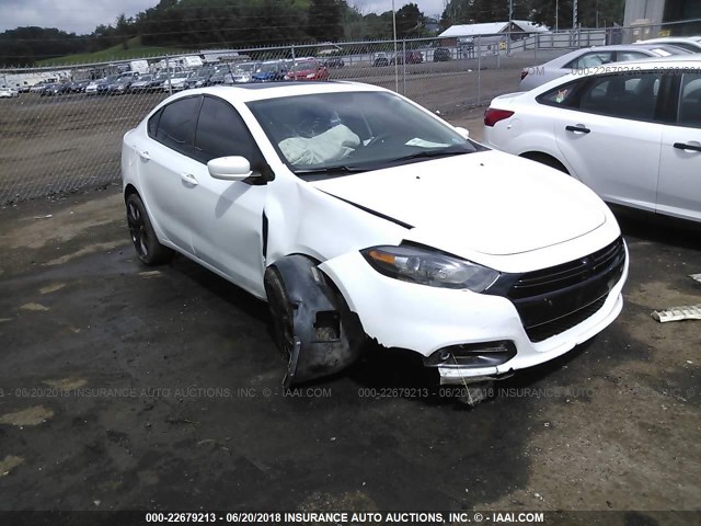 1C3CDFBA8DD323192 - 2013 DODGE DART SXT WHITE photo 1