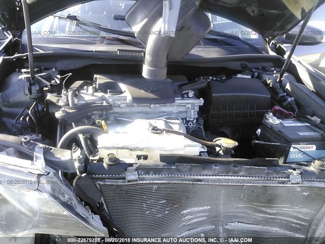 4T1BF1FK3CU592122 - 2012 TOYOTA CAMRY SE/LE/XLE შავი ფოტო 10