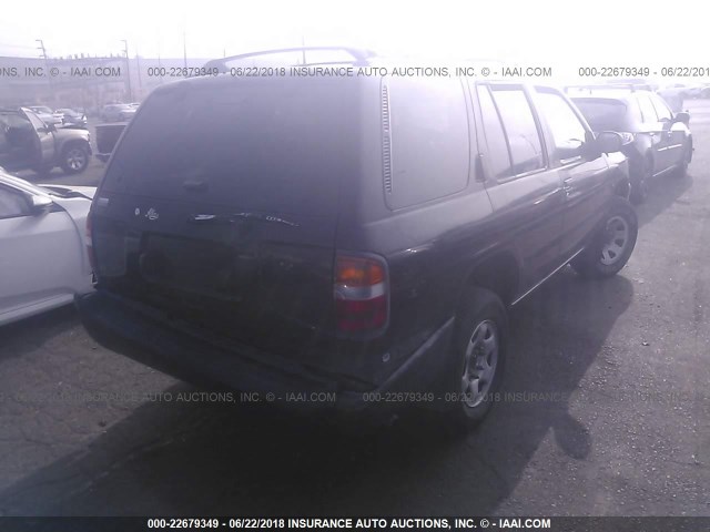 JN8AR05Y6TW004939 - 1996 NISSAN PATHFINDER LE/SE/XE BLACK photo 4