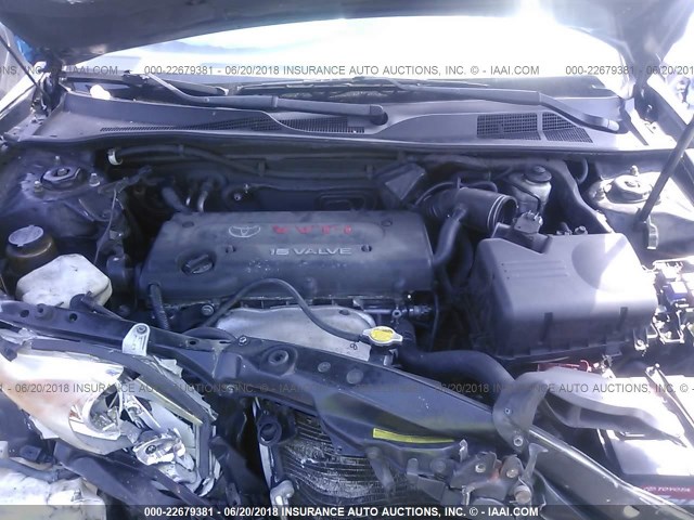 4T1BE32K43U216470 - 2003 TOYOTA CAMRY LE/XLE/SE შავი ფოტო 10