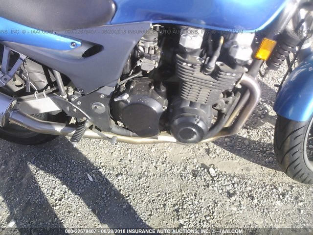 JKAZRDF11YA020097 - 2000 KAWASAKI ZR750 F BLUE photo 9