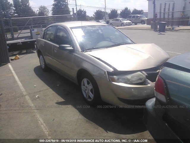 1G8AJ55F36Z136312 - 2006 SATURN ION LEVEL 2 Bej foto 1