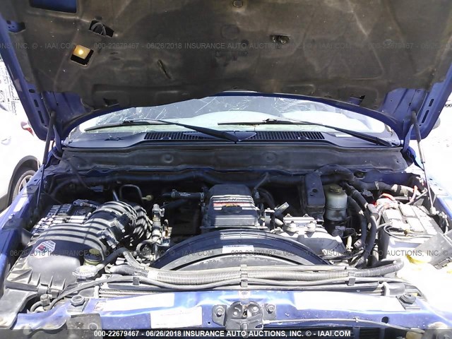 3D7KS28A28G115160 - 2008 DODGE RAM 2500 ST/SLT 蓝色 照片 10