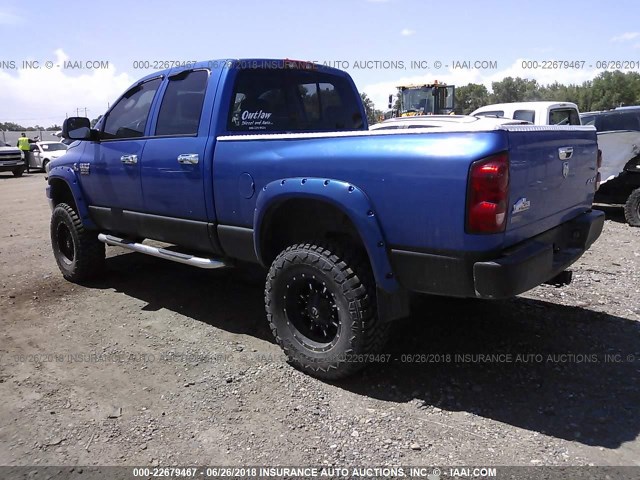 3D7KS28A28G115160 - 2008 DODGE RAM 2500 ST/SLT 蓝色 照片 3