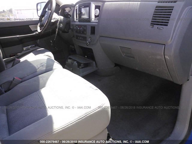 3D7KS28A28G115160 - 2008 DODGE RAM 2500 ST/SLT 蓝色 照片 5