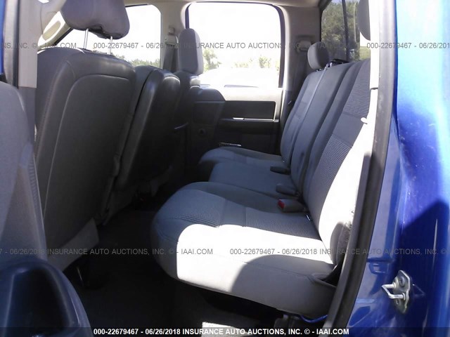 3D7KS28A28G115160 - 2008 DODGE RAM 2500 ST/SLT 蓝色 照片 8