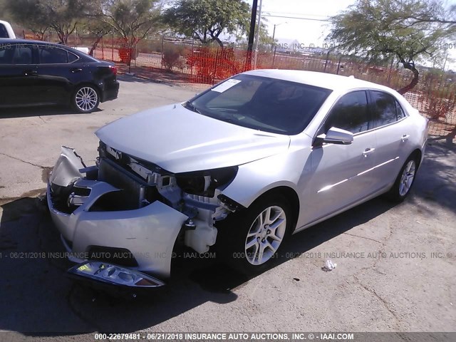1G11C5SA8DF346677 - 2013 CHEVROLET MALIBU 1LT 银色 照片 2