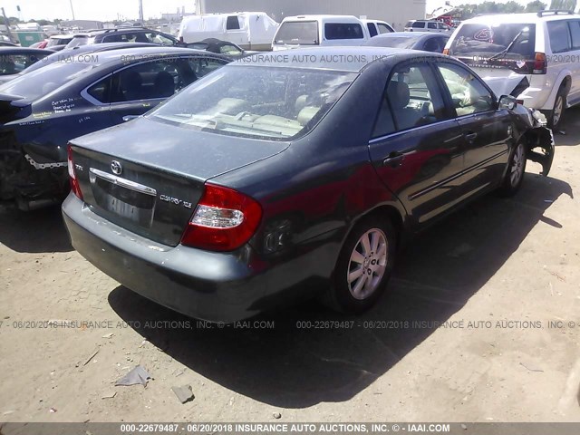 4T1BE30K14U343472 - 2004 TOYOTA CAMRY LE/XLE/SE GRAY photo 4