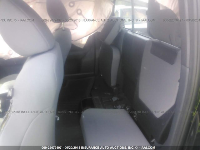 5TFSX5ENXHX055709 - 2017 TOYOTA TACOMA ACCESS CAB/SR/SR5 黑色 照片 8
