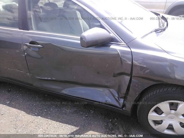 4T4BE46K48R047614 - 2008 TOYOTA CAMRY CE/LE/XLE/SE GRAY photo 6