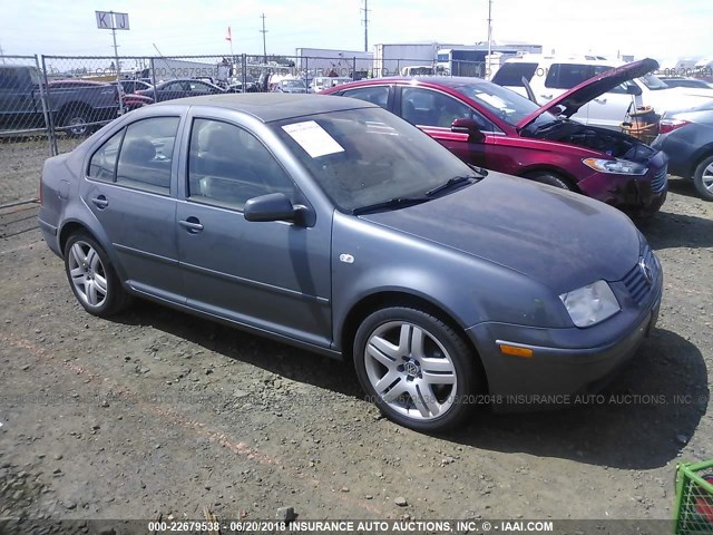 3VWTH69MX3M022679 - 2003 VOLKSWAGEN JETTA GLX GRAY photo 1