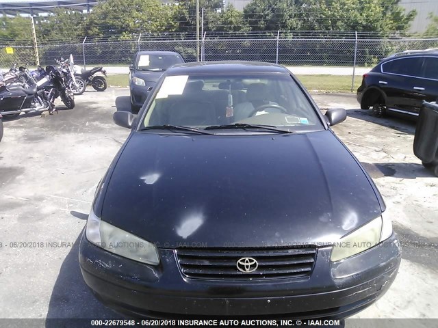 4T1BF22K8VU907334 - 1997 TOYOTA CAMRY CE/LE/XLE BLACK photo 6