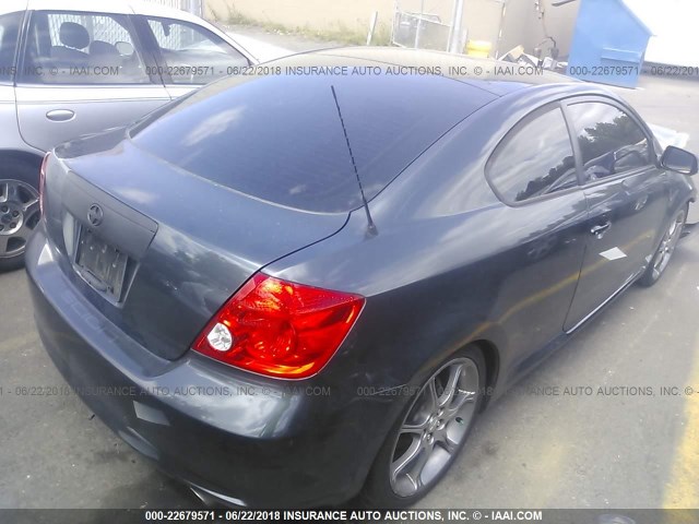 JTKDE167670206424 - 2007 TOYOTA SCION TC 黑色 照片 4