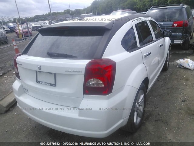 1B3CB3HA3BD269113 - 2011 DODGE CALIBER MAINSTREET WHITE photo 4