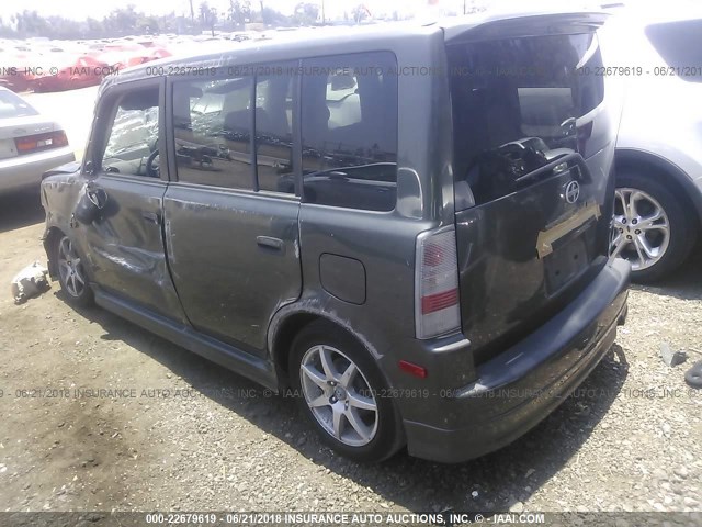JTLKT324250178490 - 2005 TOYOTA SCION XB 灰色 照片 3