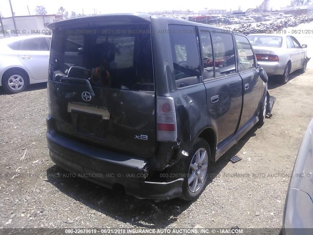 JTLKT324250178490 - 2005 TOYOTA SCION XB 灰色 照片 4