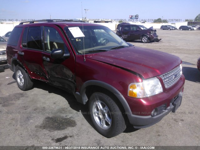 1FMZU63K03ZB01644 - 2003 FORD EXPLORER XLT/XLT SPORT/NBX 红色 照片 1