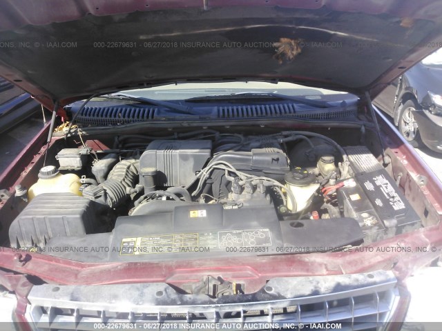 1FMZU63K03ZB01644 - 2003 FORD EXPLORER XLT/XLT SPORT/NBX 红色 照片 10