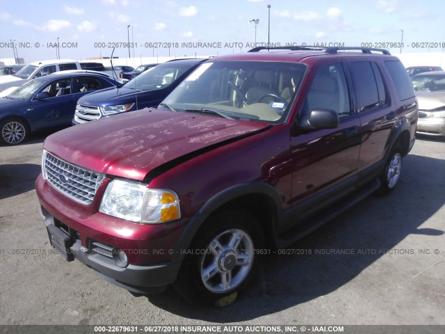 1FMZU63K03ZB01644 - 2003 FORD EXPLORER XLT/XLT SPORT/NBX 红色 照片 2