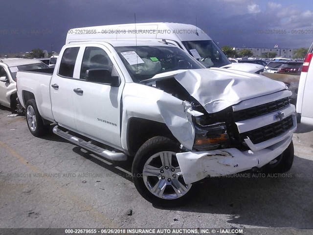 1GCRCPEC6HZ214850 - 2017 CHEVROLET SILVERADO C1500 CUSTOM WHITE photo 1