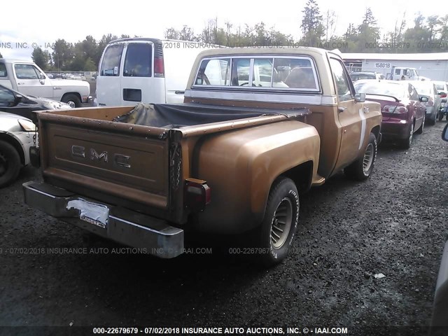 TCL149Z511478 - 1979 GMC GTRK  BROWN photo 4