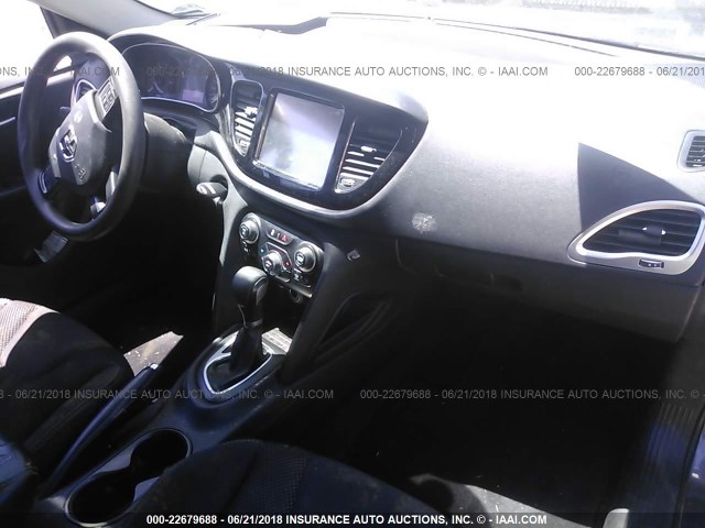 1C3CDFBB2ED824394 - 2014 DODGE DART SXT GRAY photo 5