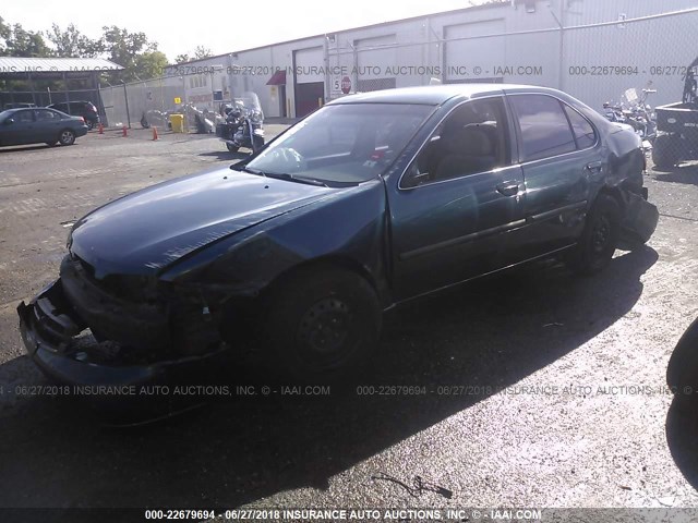 1N4DL01D9WC217733 - 1998 NISSAN ALTIMA XE/GXE/SE/GLE GREEN photo 2