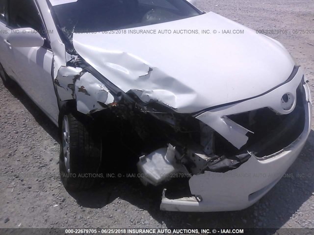 4T1BK46K87U538415 - 2007 TOYOTA CAMRY NEW GENERAT LE/XLE/SE WHITE photo 6