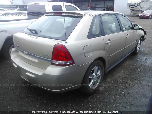 1G1ZT62835F324108 - 2005 CHEVROLET MALIBU MAXX LS 金色 照片 4